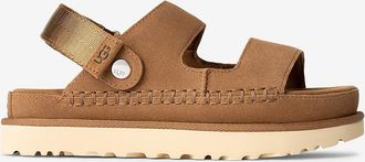 UGG Flache Sandalen aus Leder Goldenstar