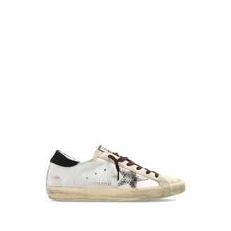 Golden Goose Super-Star Trainers - female - Golden Goose - Sneakers - White - 7 UK - Shoes