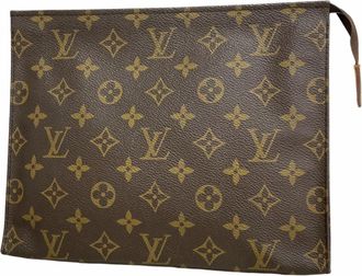 Louis Vuitton Brown Pouch (Pre-Owned)