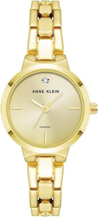 Anne Klein Womens Classic Gold Dial Watch