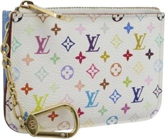 Louis Vuitton Pre-owned Monogram Multicolor Canvas Coin Purse - Dames - Vintage Accessoires - Veelkleurig - ONE Size - Vintage