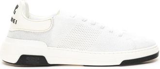 Casadei Witte Stoffen Sneaker - Dames - Sneakers - Wit - 36 EU - Leer - Schoenen