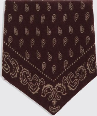 Guest In Residence Sciarpa triangolare in puro cashmere con stampa Paisley