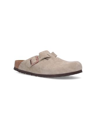 Birkenstock Unisex Sandals Beige Leather