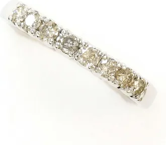 C&A White Gold White Gold (10K) Band Ring (Pre-Owned)