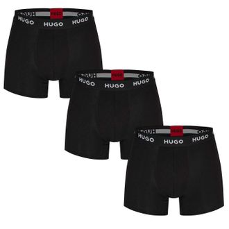 HUGO BOSS Hugo Heren Boxershorts (Set van 3) (Zwart)