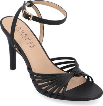 Journee Collection Women & apos;s Vanita Medium and Wide Width Dress Sandals