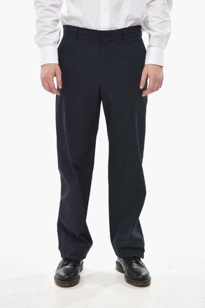 Givenchy Pantaloni Chino Straight Leg in Nylon Elasticizzato Givenchy