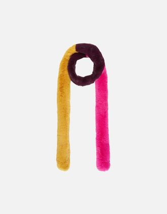 Nooki Design Womens Pasha Scarf - Triple Bright Mix - Pink