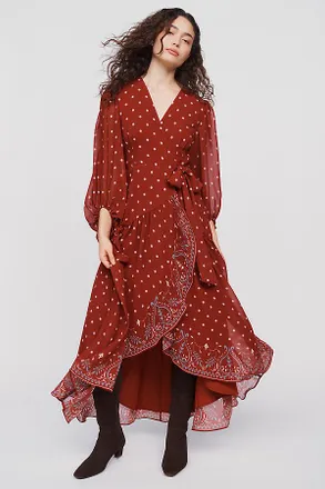Hutch Wrap Midi Dress