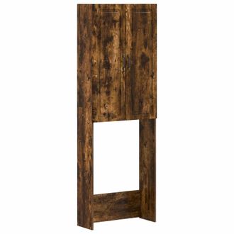 vidaXL Mueble De Ba&ntilde;o Utrecht Roble Ahumado 66 X 25,5 X 190 Cm Vidaxl