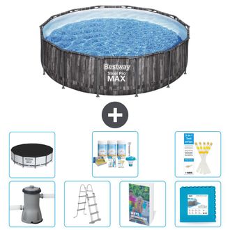 Bestway Piscina Bestway Steel Pro Max Redonda - 427x107 Cm - 8-piezas S536