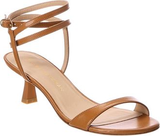 Stuart Weitzman Nudist Wrap 50 Leather Sandal