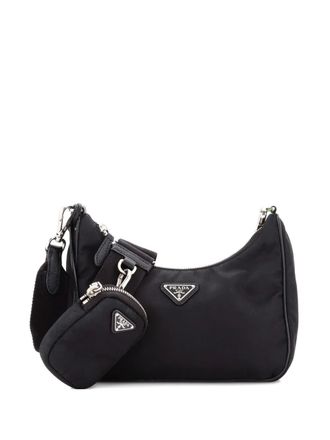 Prada Re-Edition 2005 Shoulder Bag Tessuto Small crossbody bag - Nero