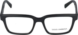 Dolce & Gabbana Stylish Eyeglasses in Black
