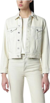 A.P.C. Dion Jacket - Dames - Spijkerjassen - Wit - M - Katoen - Jassen