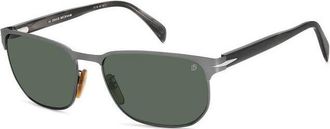 David Beckham Womens DB-1131-S-R80F9QT DB 1131 59 S R80F9QT Sunglasses - Silver - One Size