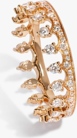 Annoushka Crown 18ct Yellow Gold Diamond Eternity Ring