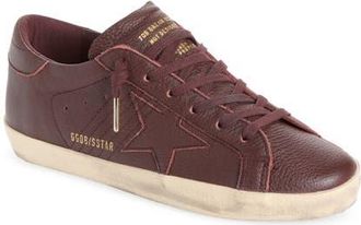 Golden Goose Super-Star Sneaker in Bordeaux at Nordstrom, Size 35