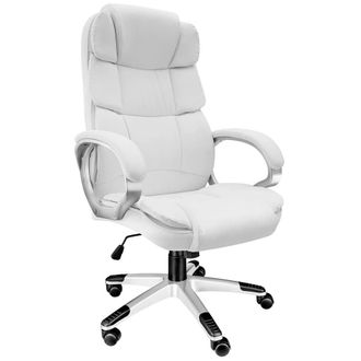 TecTake Office Chair Jonas in White