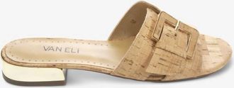 Vaneli Womens Eddery Sandals In Natural Cork