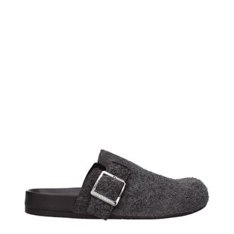 Loewe Hausschuhe und Clogs Ease Herren Wildleder Braun/Grau