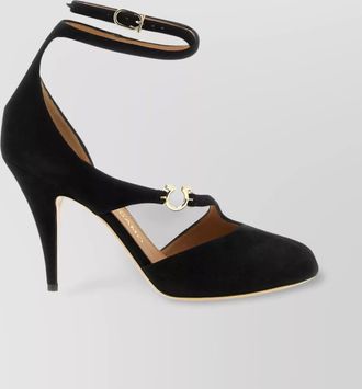 Ferragamo leather molly sandals