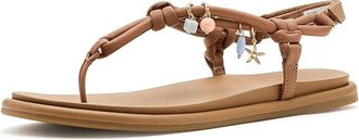 Sperry Top-Sider Isla Tbar Womens Sandals Tan : 5.5 M (B), Leather