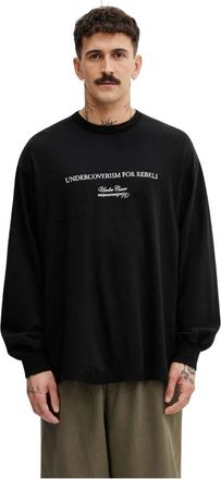 Undercover ism FOR Rebels Long Sleeve T-Shirt - Heren - Longsleeves - Zwart - XL - Katoen - Tops