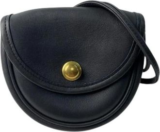 Coach Pre-owned Cross Body Bags, female, Black, Size: ONE SIZE Pre-owned Pochette Shoulder Bag