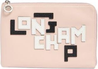 Longchamp Quarter Zip Clutch in Pale Pink at Nordstrom Rack