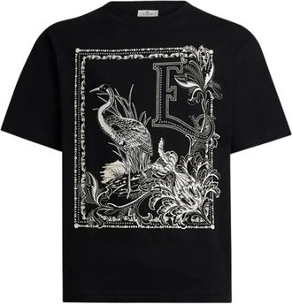 Etro Hombre, Camisetas, Negro, Talla: 3XL