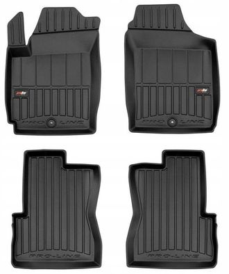 OEM Alfombras Y Felpudos De Goma Kia Picanto 1 2003-2011 3d Trough