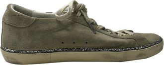 Golden Goose Super Star Sneakers in Beige Suede