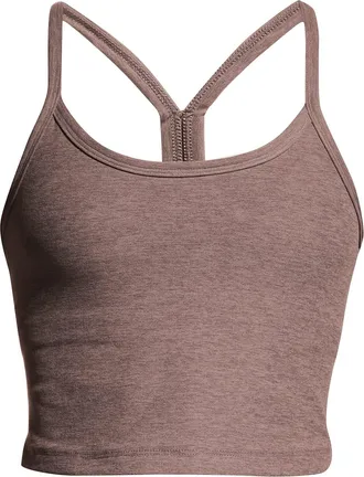 Beyond Yoga Space-dye Slim Racerback Cropped Tank