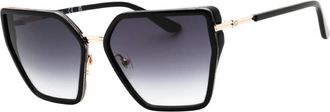 Guess Smoke Gradient Cat Eye Ladies Sunglasses GU00146 01B 59