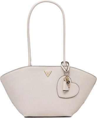 Guess Co Borsa a spalla Bolena con ciondolo - Toni neutri