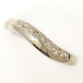 C&A White Gold White Gold (10K) Band Ring (Pre-Owned)