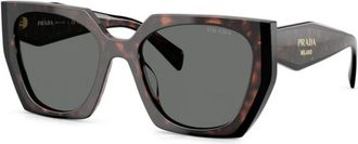 Prada Sunglasses, female, Brown, Size: 54 MM PR 15Ws 24B40L Sunglasses