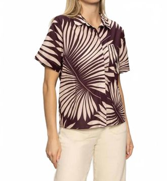 Sanctuary Breezy Souvenir Shirt In Mesa Palm