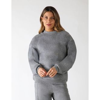 Glyder Buffalo Crew in Carbon Heather at Nordstrom, Size X-Small