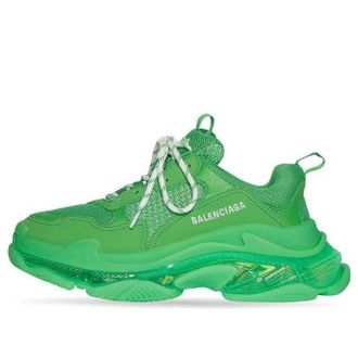 Balenciaga Triple S Sneaker Clear Sole Green 541624W2GA13510