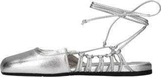 Vic Mati&eacute; Vic Matie Flat shoes - Dames - Ballerinas - Grijs - 38 EU - Leer - Schoenen