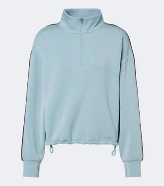 Varley Sian jersey half-zip sweatshirt