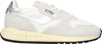Autry Sneakers Reelwind Laag Dames Wit En Zilver Hemdje