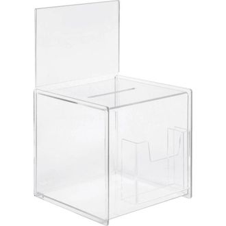 Sigel Cofanetto con fessura, scomparto aggiuntivo VA152 Trasparente (l x a x p) 210 x 368 x 210 mm 1 pz. - Sigel