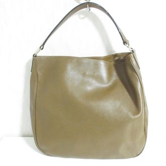 Valextra Brown Leather Shoulder Bag Tote Bag (Pre-Owned)
