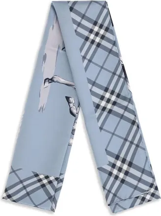 Burberry Archive Knight Scarf - Blue