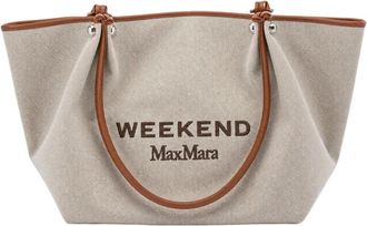 Max Mara Weekend MAX Mara Tassen.. - Dames - Shoppers - Beige - ONE Size - Tassen