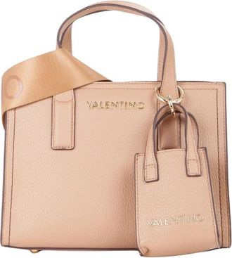 Mario Valentino Beige Schoudertas Samantha Lijn - Dames - Handtassen - Beige - ONE Size - Tassen